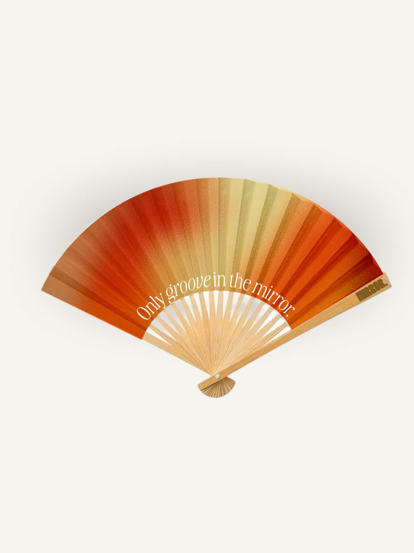 Sunset Mirror Fan